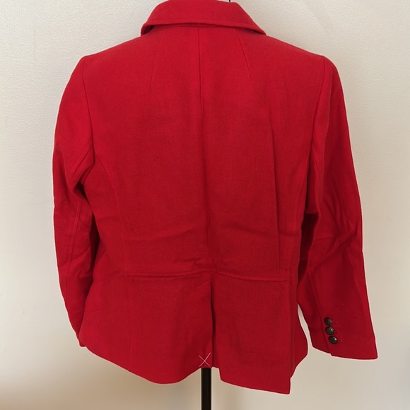 NWT Stunning Red Talbots Blazer - Picture 2 of 7